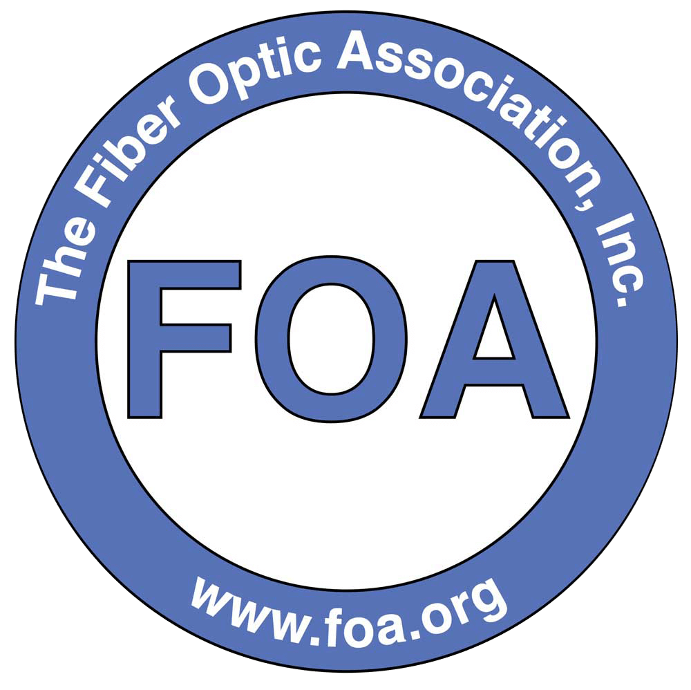 Logo for The Fiber Optic Association, Inc.